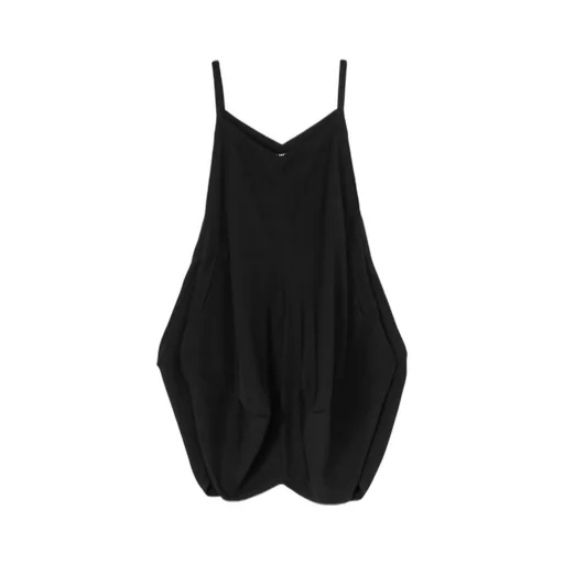 Double Satin Squared Hem Dress