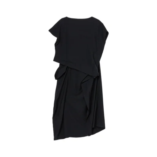 Double Satin Square Pannel Dress