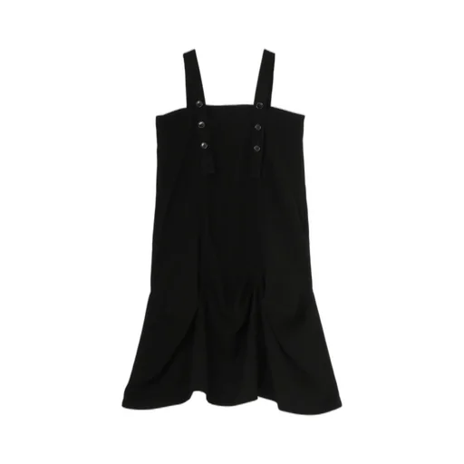 Double Satin Darts Dress