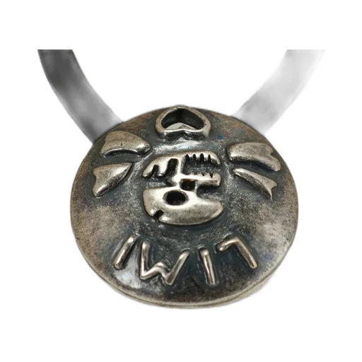 Brass Concho Skull Concho