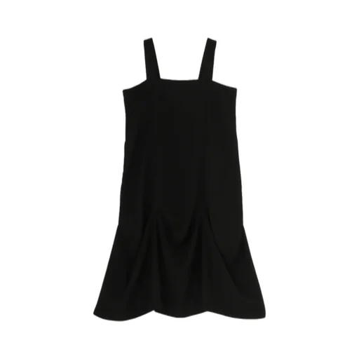 Double Satin Darts Dress