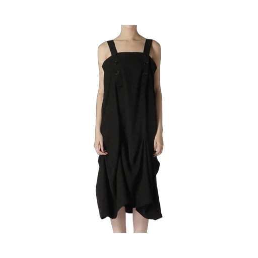 Double Satin Darts Dress