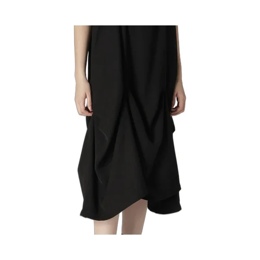 Double Satin Darts Dress
