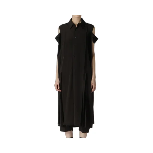 Triacetate Decin Slit Dress