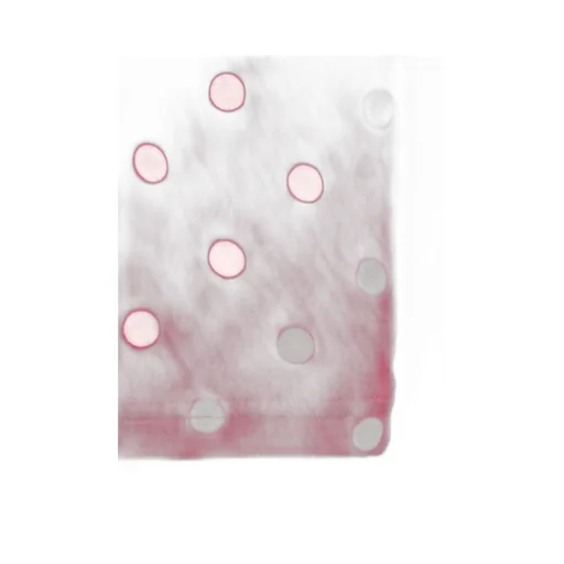 80/1 Dual-Layer Jersey Dot Print Crew Neck Shirt