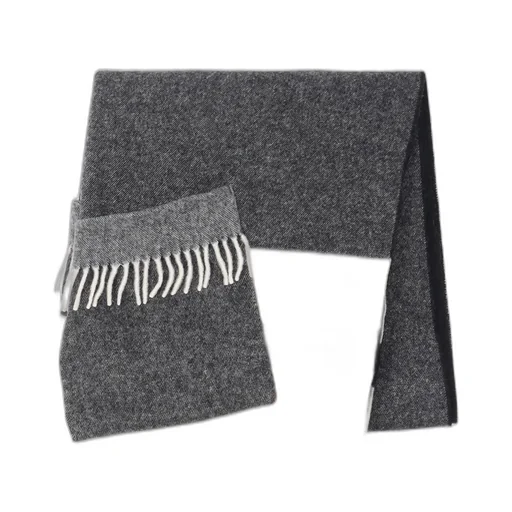 Fulling Wool Plaid Shawl