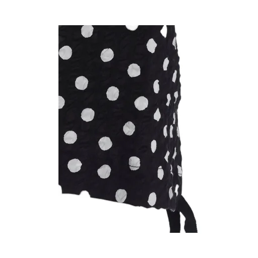 Cotton Ripple Dot Print Pullover