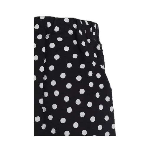Cotton Ripple Dot Print Penguin Pants