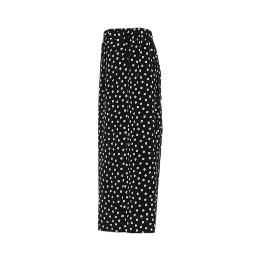 Cotton Ripple Dot Print Penguin Pants