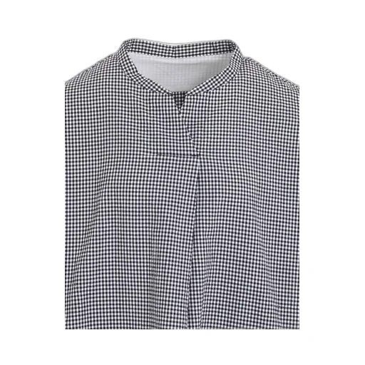 Cotton Seersucker Plaid One Piece