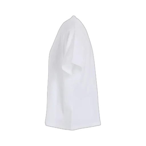 Twisted Cotton Jersey Switching Half Sleeve Shirt