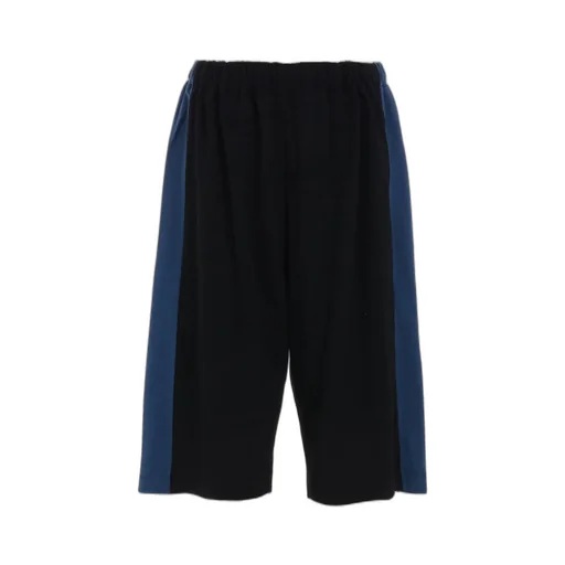 40/2 Cotton Jersey Switching Knee-Length Pants