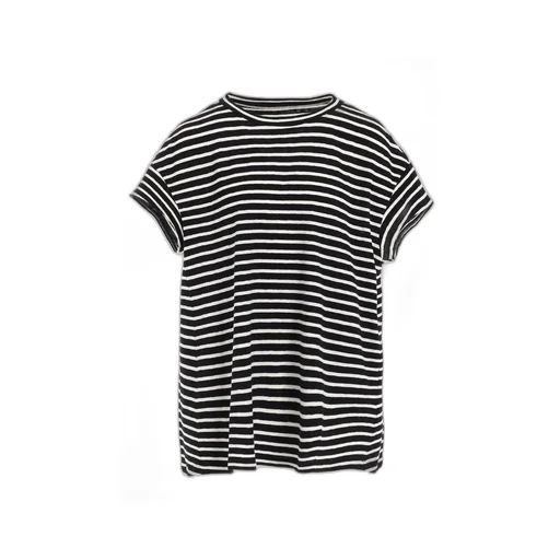 24/1 Soft Cotton Jersey Border Tunic