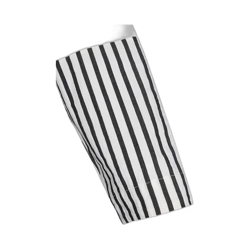 Cotton Stripe Switching Shirt