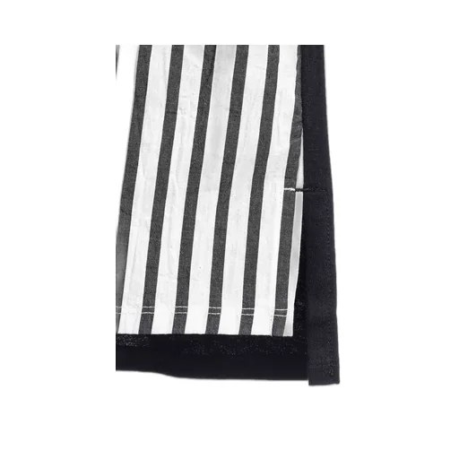 Cotton Stripe Switching Shirt