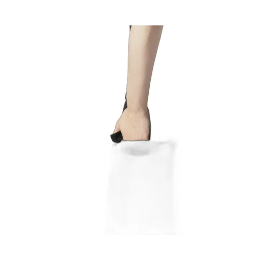 Gabardine R-Backside Flare Wide Pants