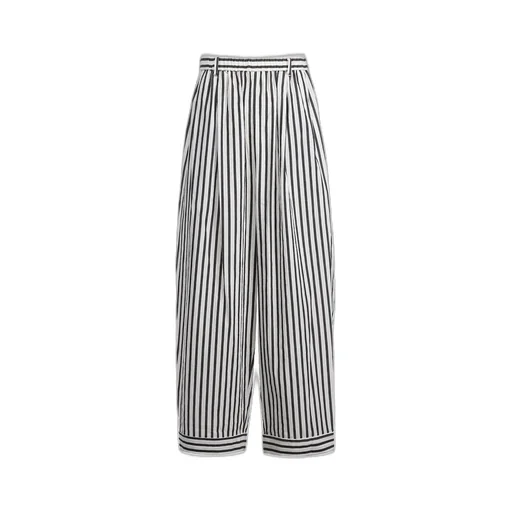 Cotton Stripe Pants