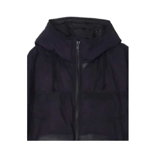 Ind Twill + Ny Tafetta Down Hooded Blouson