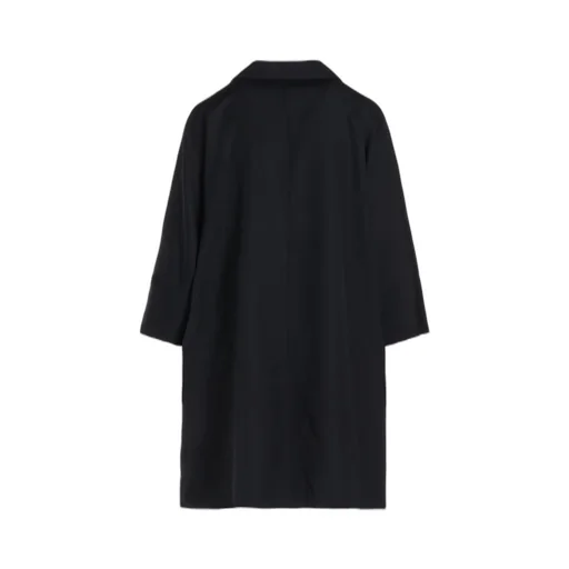 2/60 Wool Gabardine Open Collar Dolman Slv Dress