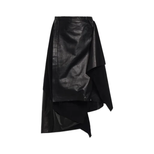 Light Serge Paneled Skirt