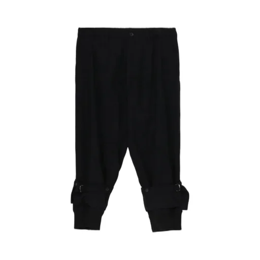 Melton Double Hem Rib Pants