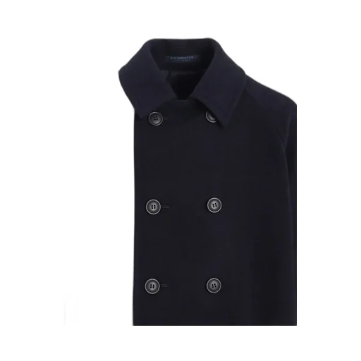 Melton R-Cropped Raglan Slv Coat