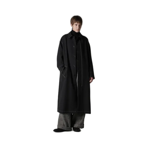 Marine Sailor Turn Over Collar Coat