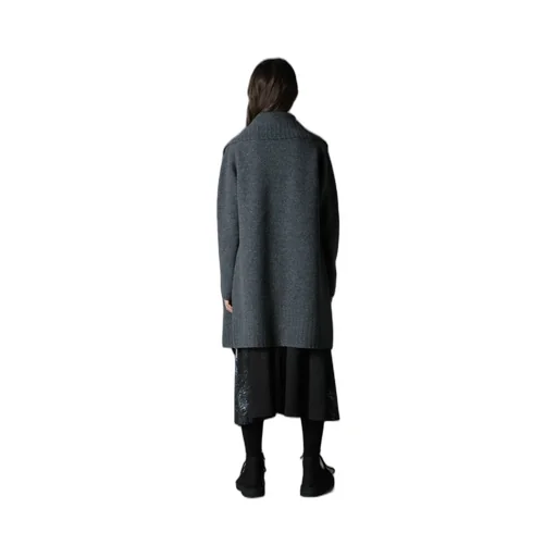 Boilmerinowool Fringe Knit Gown