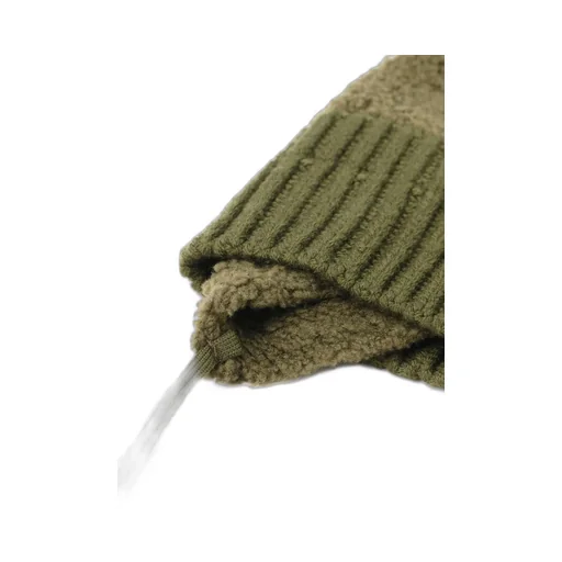 Wool Boa+Ex Finemerino Wool Flight Knit Cap