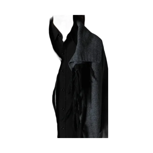 Boilmerinowool Fringe Knit Gown