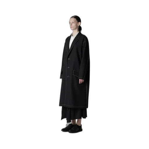 Marine Sailor 3-Button Tailored Coat