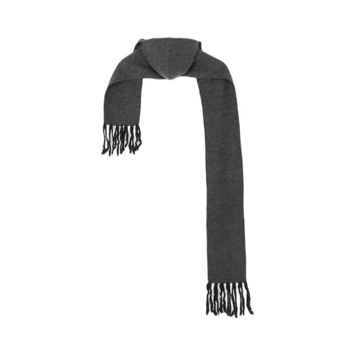 Boilmerinowool Fringe Hooded Muffler