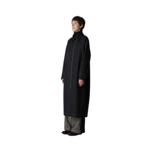 Marine Sailor Turn Over Collar Coat