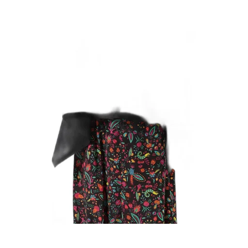 Cable Jq Knit Scarf Blouson
