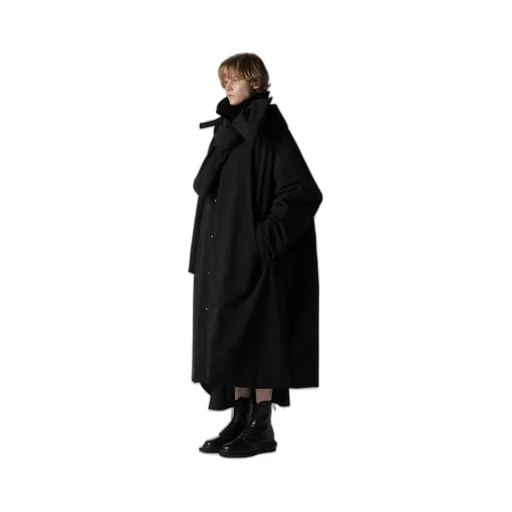 Pe/Tafta Detachable Hooded Coat