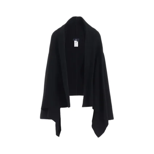 Cable Jq Knit Scarf Blouson