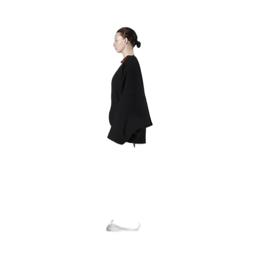 Cable Jq Knit Dolman Sleeve Jacket