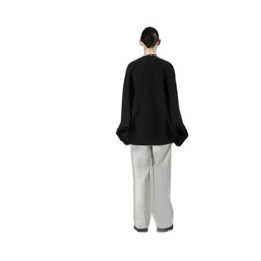 Cable Jq Knit Dolman Sleeve Jacket
