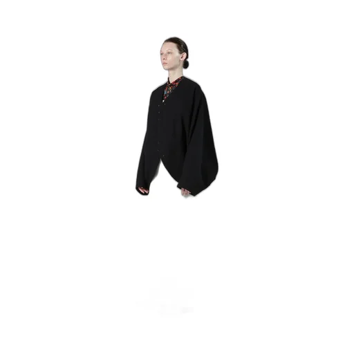 Cable Jq Knit Dolman Sleeve Jacket