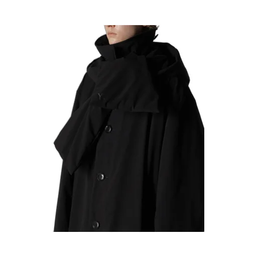Pe/Tafta Detachable Hooded Coat