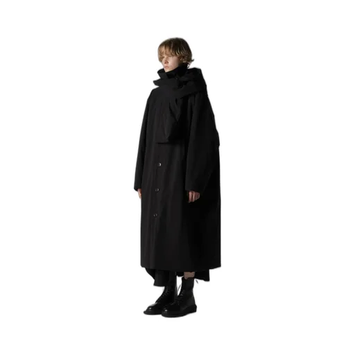 Pe/Tafta Detachable Hooded Coat