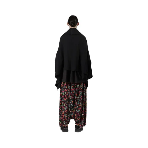 Cable Jq Knit Scarf Blouson