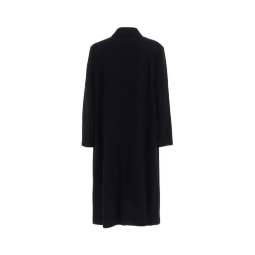 Airy Mosser Long Coat With Nylon Lining