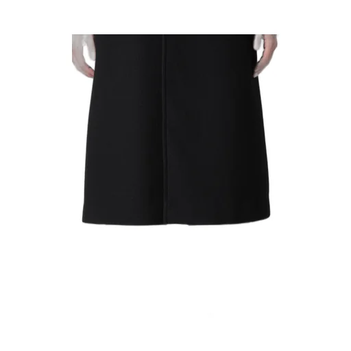 Airy Mosser Long Coat With Nylon Lining