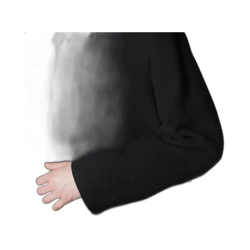 Airy Mosser Long Coat With Nylon Lining
