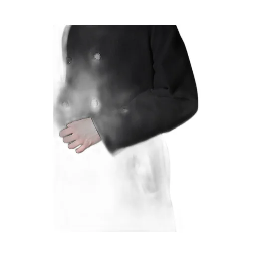 Airy Mosser Trench Coat With Nylon Lining