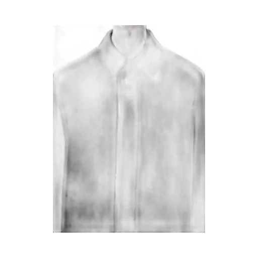 Airy Mosser Long Coat With Nylon Lining