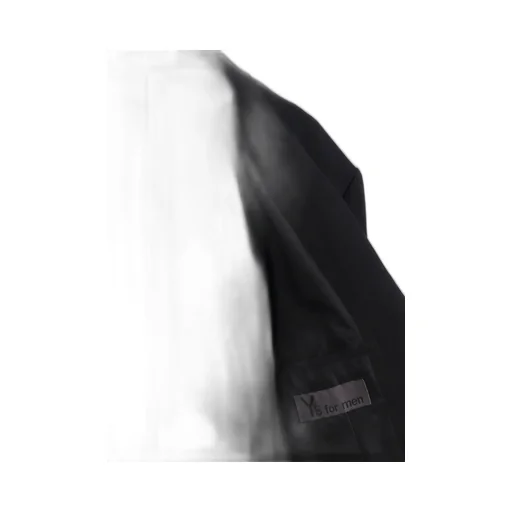 Wool Gabardine Jacket With A Right Lapel Tab