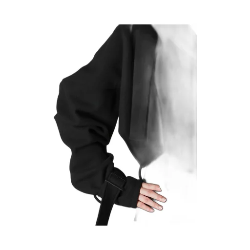 Wool Mosser Trench Coat With Belt