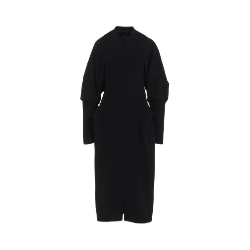 Wool Mosser Balloon Sleeve Coat